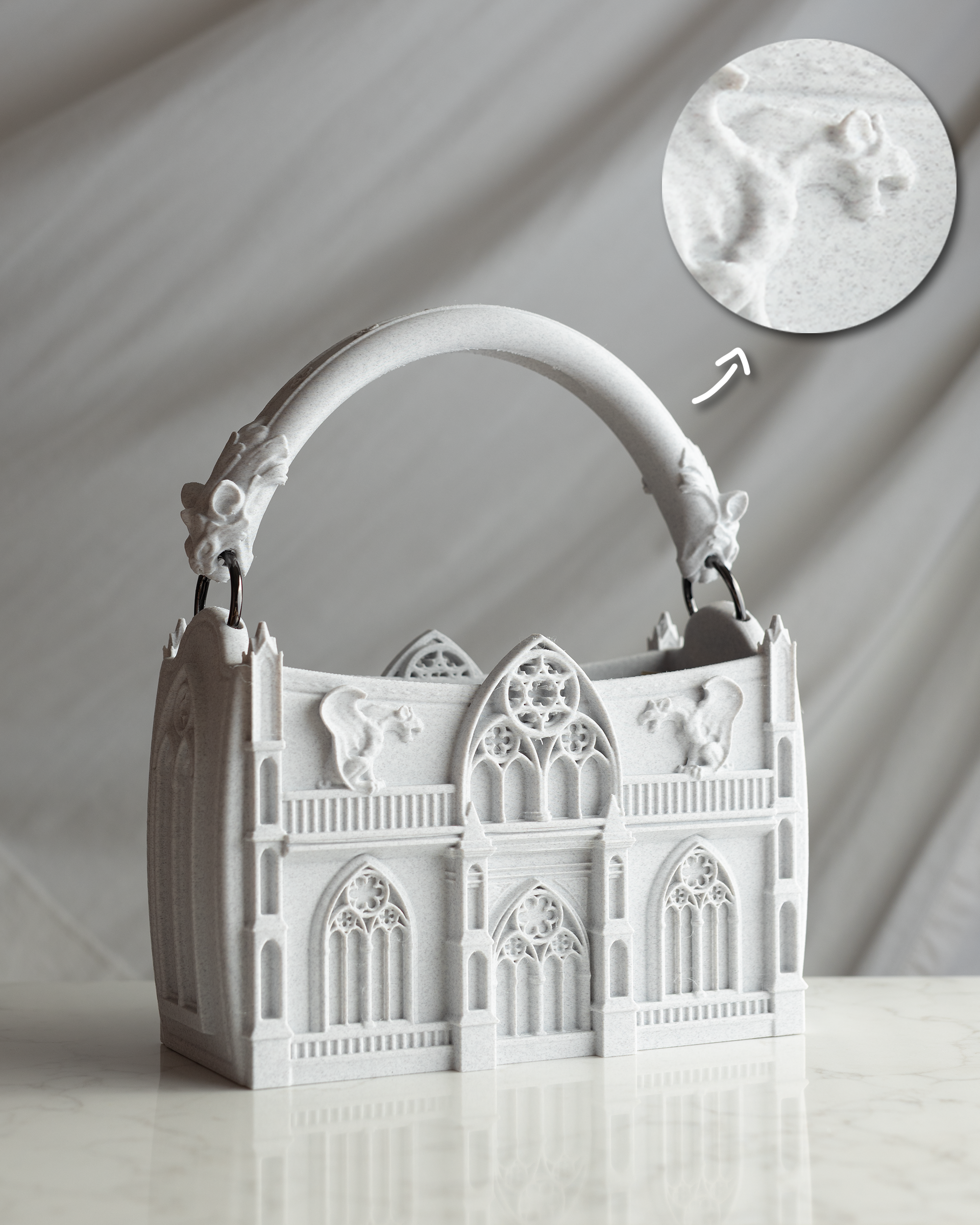 Borsa Archetta – Scultura da indossare | Handmade in Italy