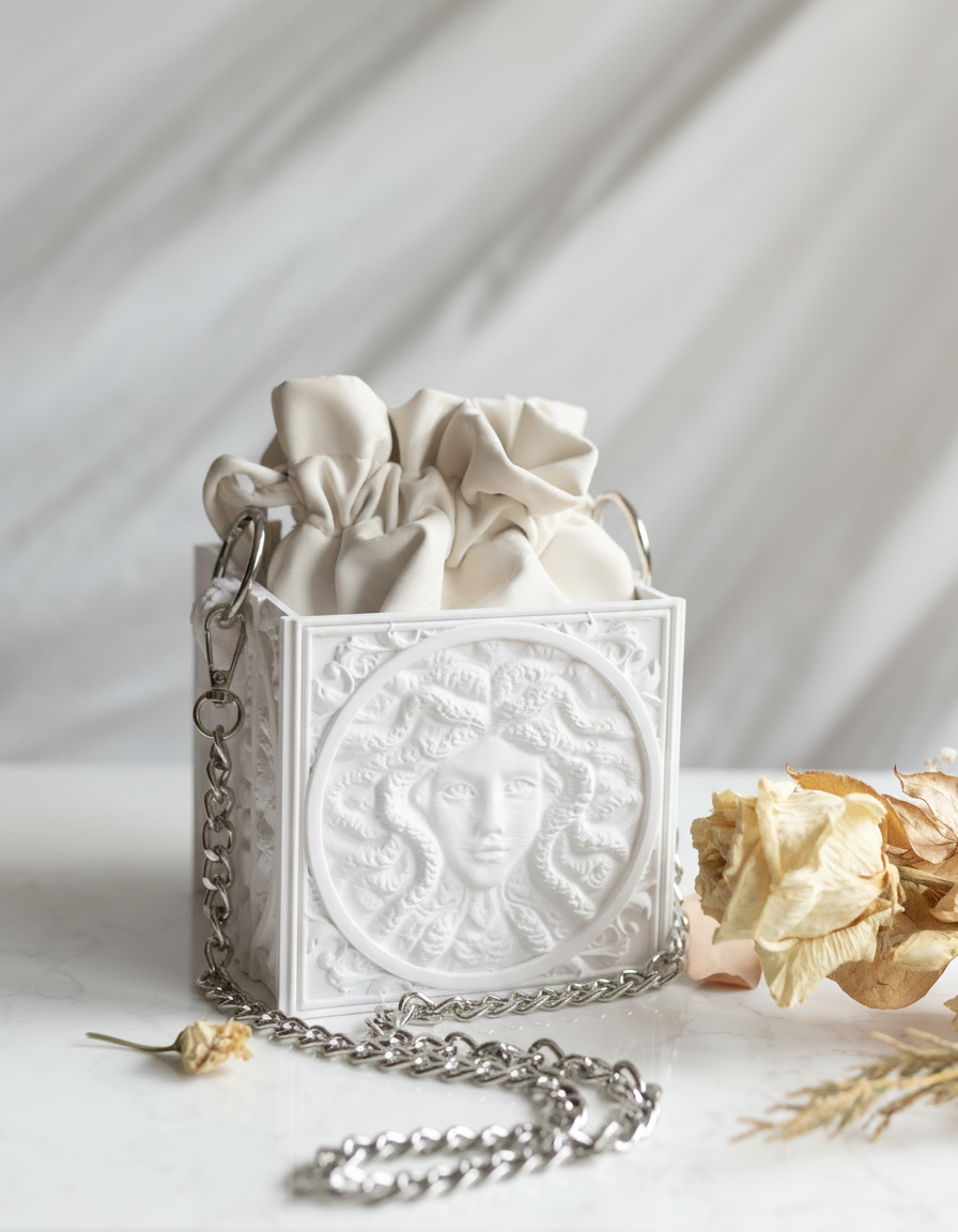 Borsetta Medusa Mini – Scultura da indossare