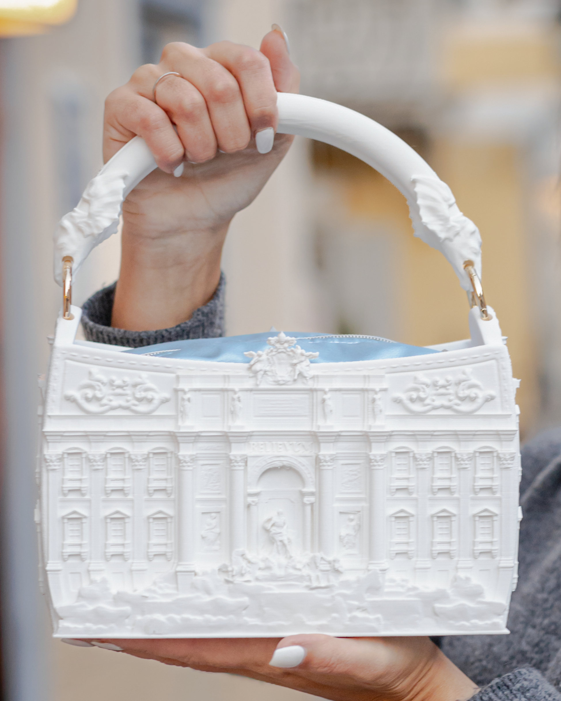 Borsa TREVI – Scultura da indossare | Handmade in Italy