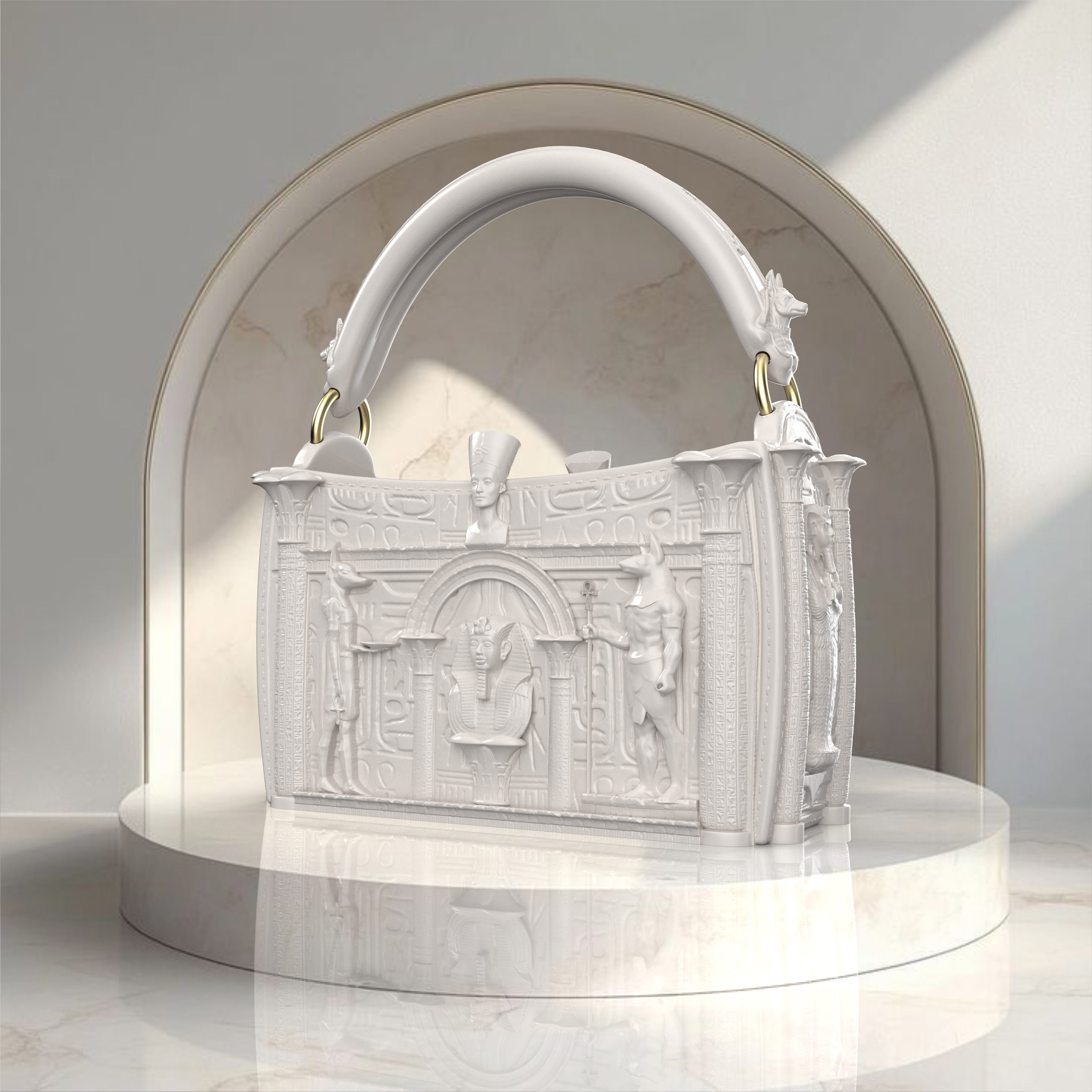 Borsa Luxor – Scultura da indossare | Handmade in Italy